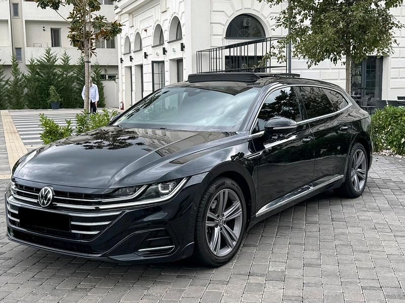 Schwarz Gebraucht 2021 VW Arteon R-line Kombi | 19.800 € - Bild 1/4