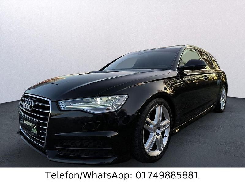 Schwarz Gebraucht 2017 Audi A6 S-Line Kombi | 15.599 € (Fairer Preis) - Bild 1/4