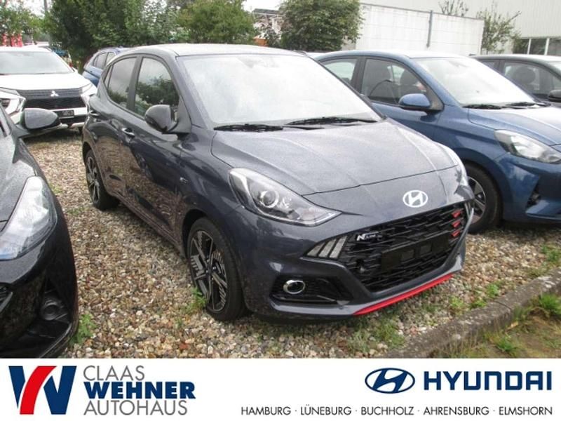Aurora grey / met Neu 2025 Hyundai i10 N Line Kleinwagen | 21.380 € (Fairer Preis) - Bild 1/4
