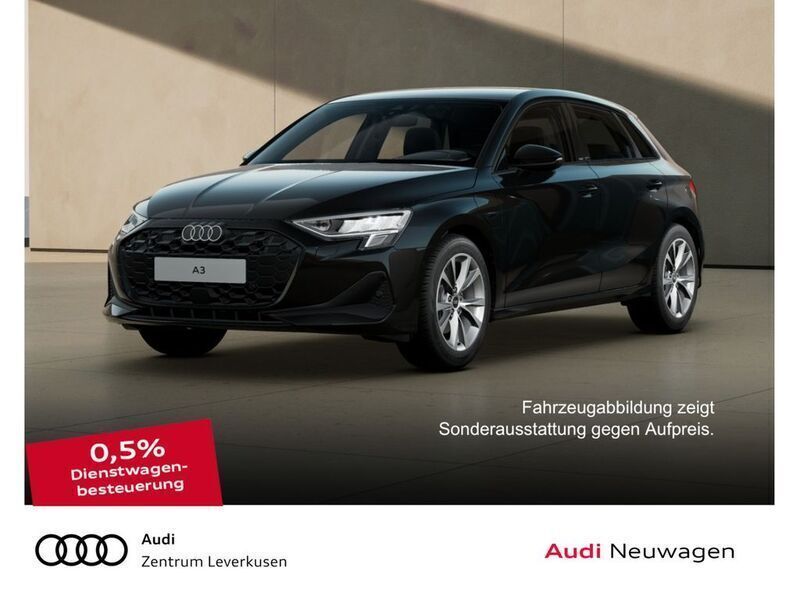 Brillantschwarz Neu 2025 Audi A3 Sportback e-tron Advanced Plus Limousine | 35.480 € - Bild 1/4