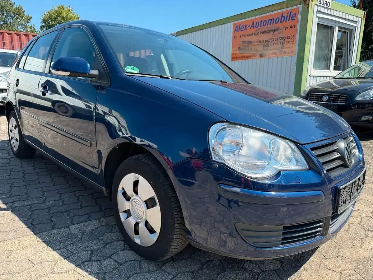Gebraucht VW Polo Comfortline 80 PS (58 kW) 2005 Blau Kleinwagen