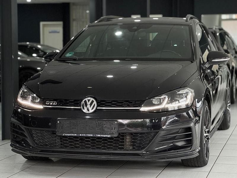 Gebraucht VW Golf VII GTD 184 PS (135 kW) 2019 Schwarz Kombi