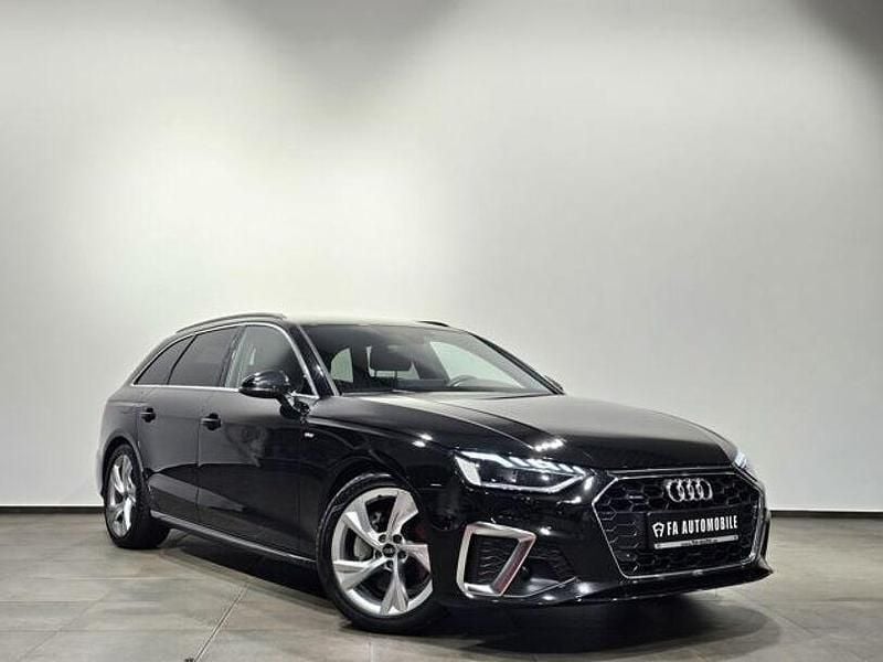 Mythosschwarz metallic Gebraucht 2022 Audi A4 S-Line Kombi | 31.990 € (Fairer Preis) - Bild 1/1