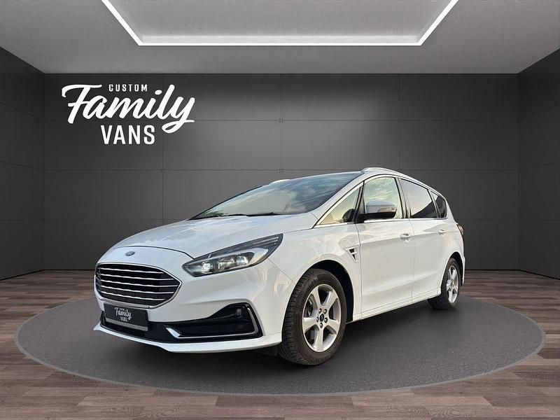 Gebraucht Ford S-MAX Titanium 150 PS (110 kW) 2020 Weiß Van / Kleinbus