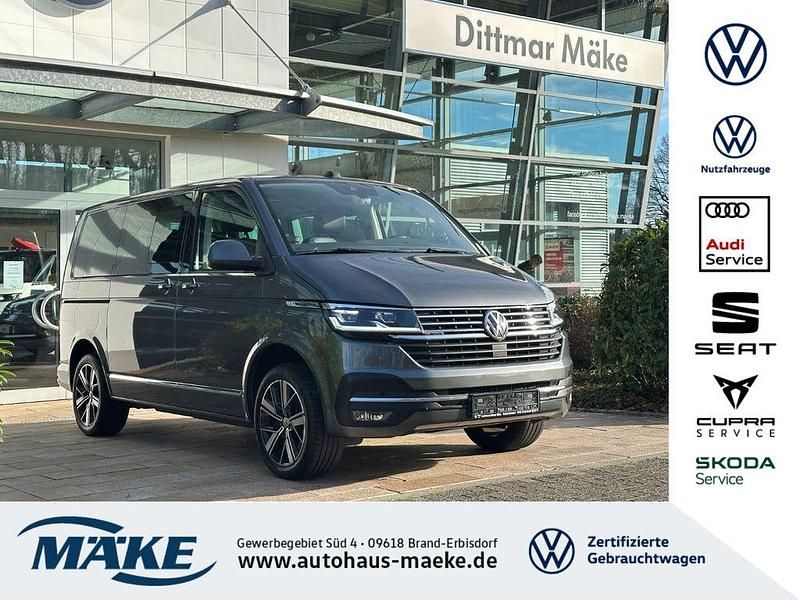 Grau Gebraucht 2022 VW T6.1 Highline Van | 58.990 € (Teuer) - Bild 1/4