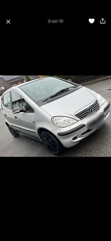 Gebraucht Mercedes A140 2004 Silber Kleinwagen