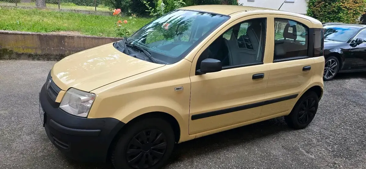 Gebraucht Fiat Panda 60 PS (44 kW) 2009 Gelb Kleinwagen