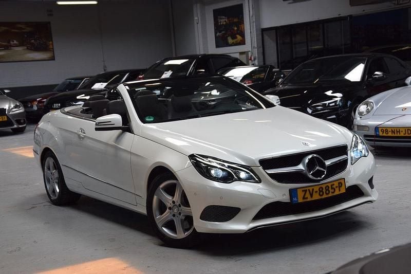 Weiß Gebraucht 2013 Mercedes E400 Cabrio | 23.400 € (Guter Preis) - Bild 1/4