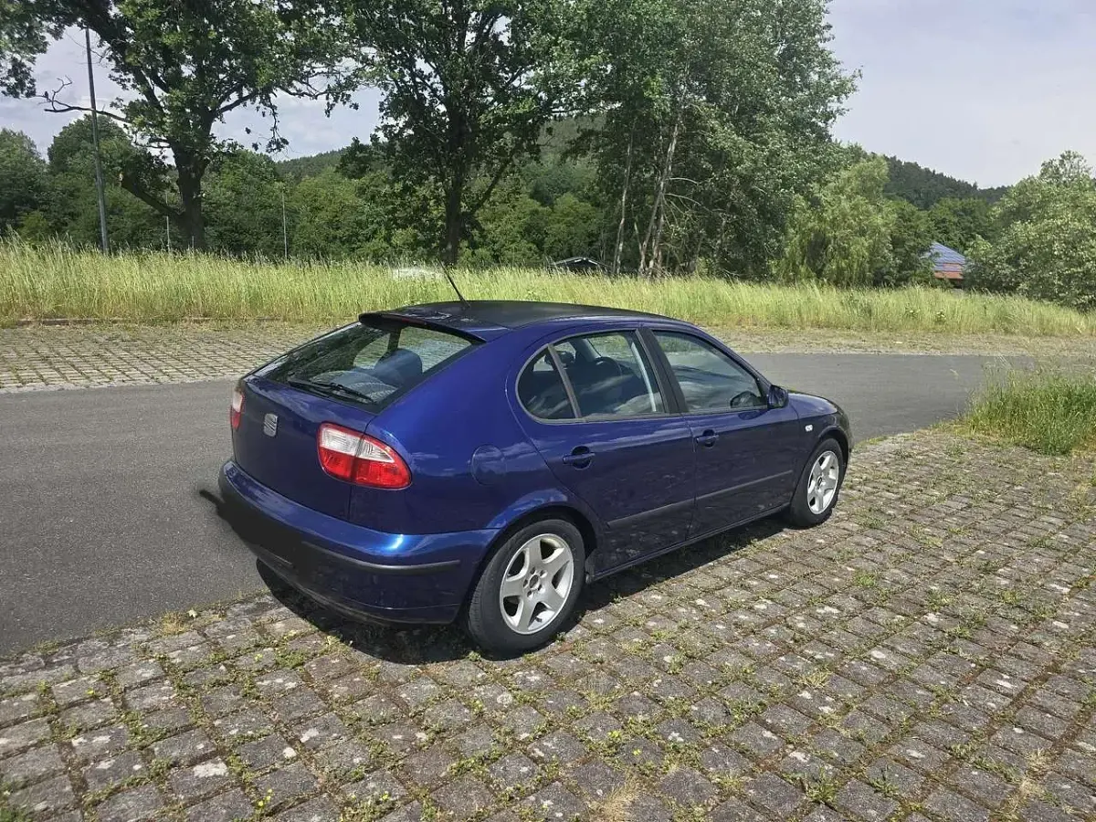 Gebraucht Seat Leon 105 PS (77 kW) 2002 Blau Kleinwagen