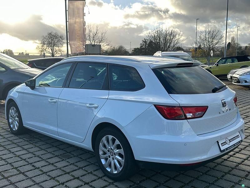 Gebraucht Seat Leon ST Style 122 PS (89 kW) 2014 Weiß Kombi