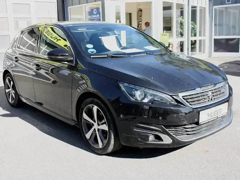 Gebraucht Peugeot 308 Allure GT-Line 131 PS (96 kW) 2017 Schwarz Limousine