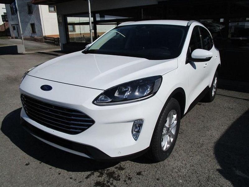 Frostweiß Gebraucht 2021 Ford Kuga Titanium SUV | 21.770 € (Fairer Preis) - Bild 1/1