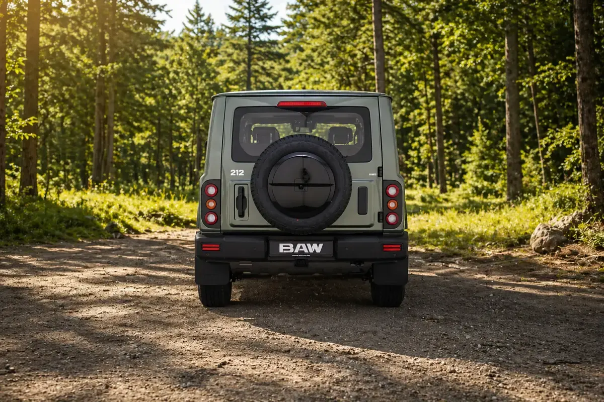 Neu BAW 212 166 PS (122 kW) 2026 Wüstengelb SUV