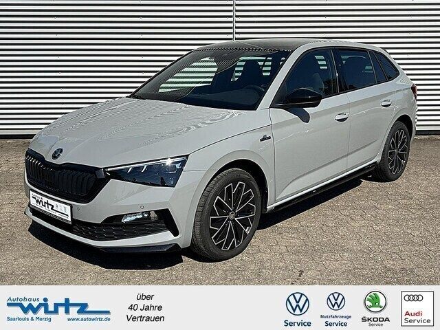 Stahlgrau Gebraucht 2023 Skoda Scala Monte Carlo Kleinwagen | 25.750 € (Teuer) - Bild 1/4