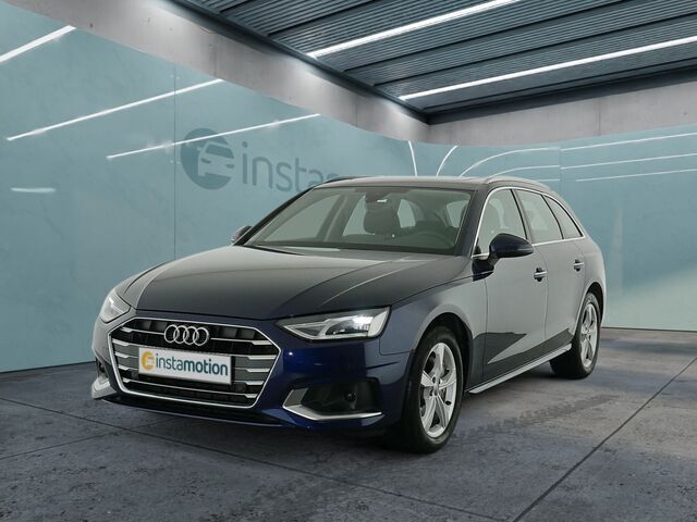 Blau Gebraucht 2020 Audi A4 Advanced Plus Kombi | 29.244 € (Etwas zu teuer) - Bild 1/2