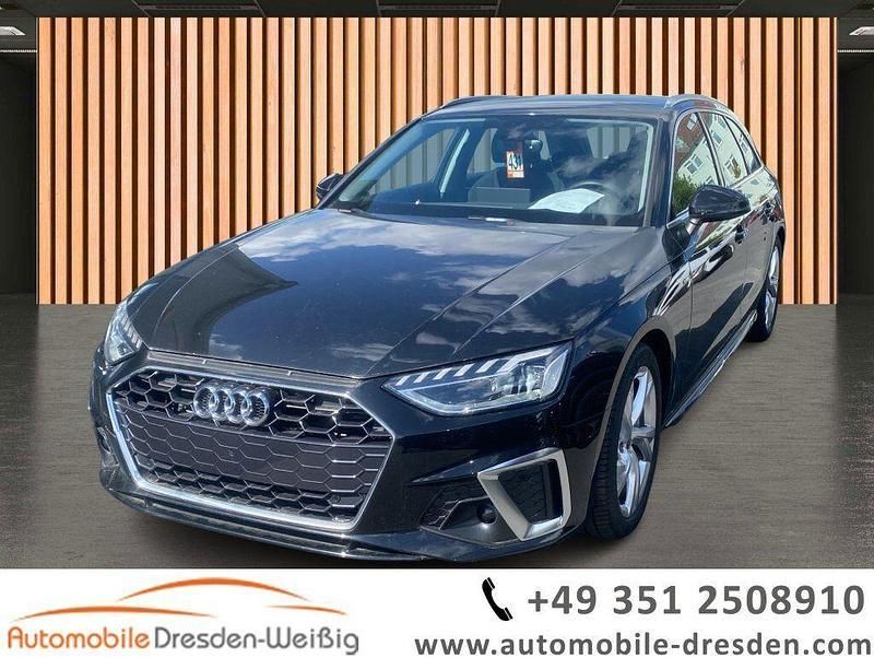 Schwarz Gebraucht 2024 Audi A4 S-line plus Kombi | 35.980 € (Guter Preis) - Bild 1/3