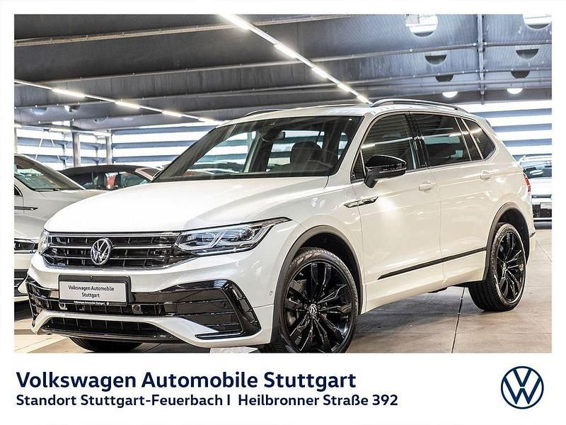 Weiß Gebraucht 2022 VW Tiguan Allspace R-line SUV | 36.930 € (Fairer Preis) - Bild 1/4