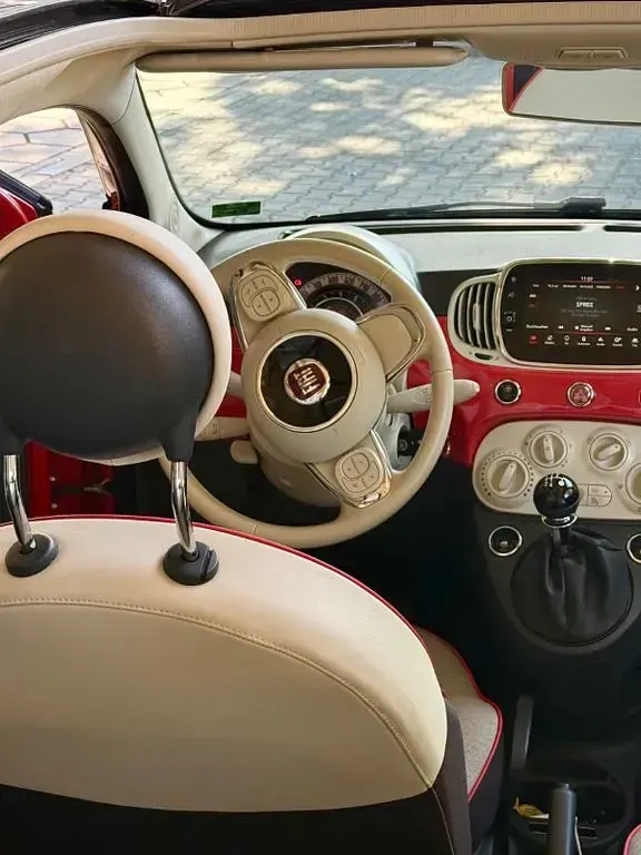 Gebraucht Fiat 500C 69 PS (50 kW) 2018 Rot Cabrio