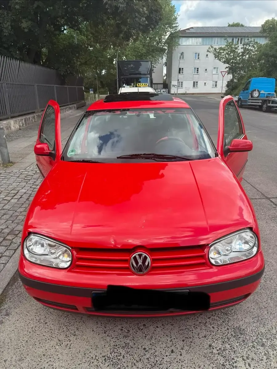 Gebraucht VW Golf III 75 PS (55 kW) 1998 Rot Kombi