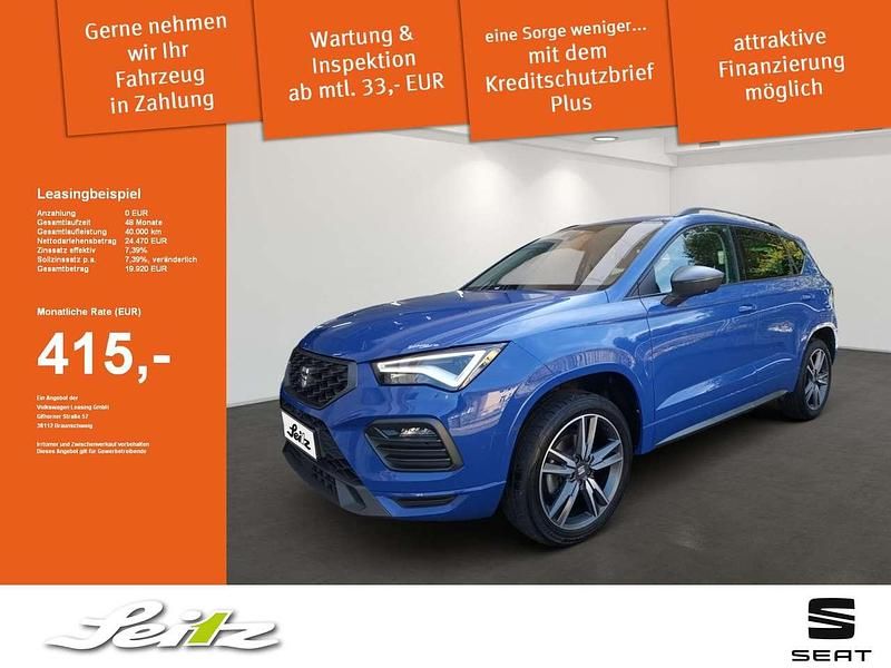 Blau Gebraucht 2022 Seat Ateca FR SUV | 23.370 € (Etwas zu teuer) - Bild 1/3