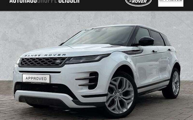 Weiß Gebraucht 2023 Land Rover Range Rover evoque SE Dynamic SUV | 47.450 € (Etwas zu teuer) - Bild 1/4