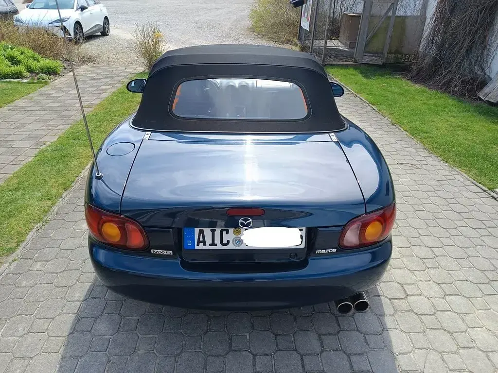 Gebraucht Mazda MX5 110 PS (80 kW) 1998 Blau Cabrio
