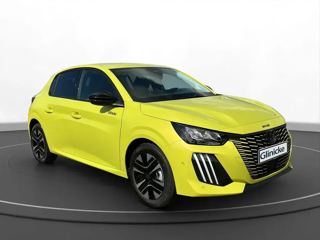Neu Peugeot 208 Allure 101 PS (74 kW) 2026 Gelb Kleinwagen