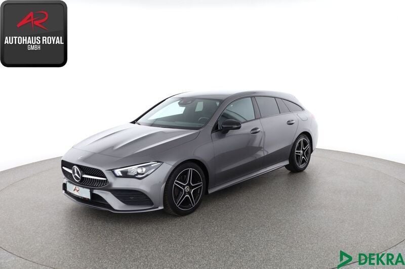 Grau Gebraucht 2021 Mercedes CLA180 Shooting Brake AMG Kombi | 25.580 € (Fairer Preis) - Bild 1/4
