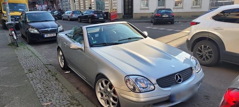 Gebraucht Mercedes SLK230 2001 Silber Cabrio