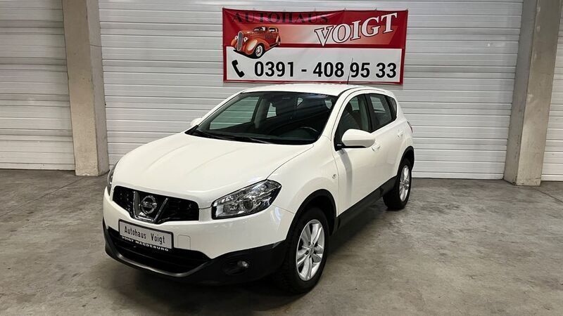 Weiß Gebraucht 2013 Nissan Qashqai Acenta SUV | 7.700 € (Fairer Preis) - Bild 1/4