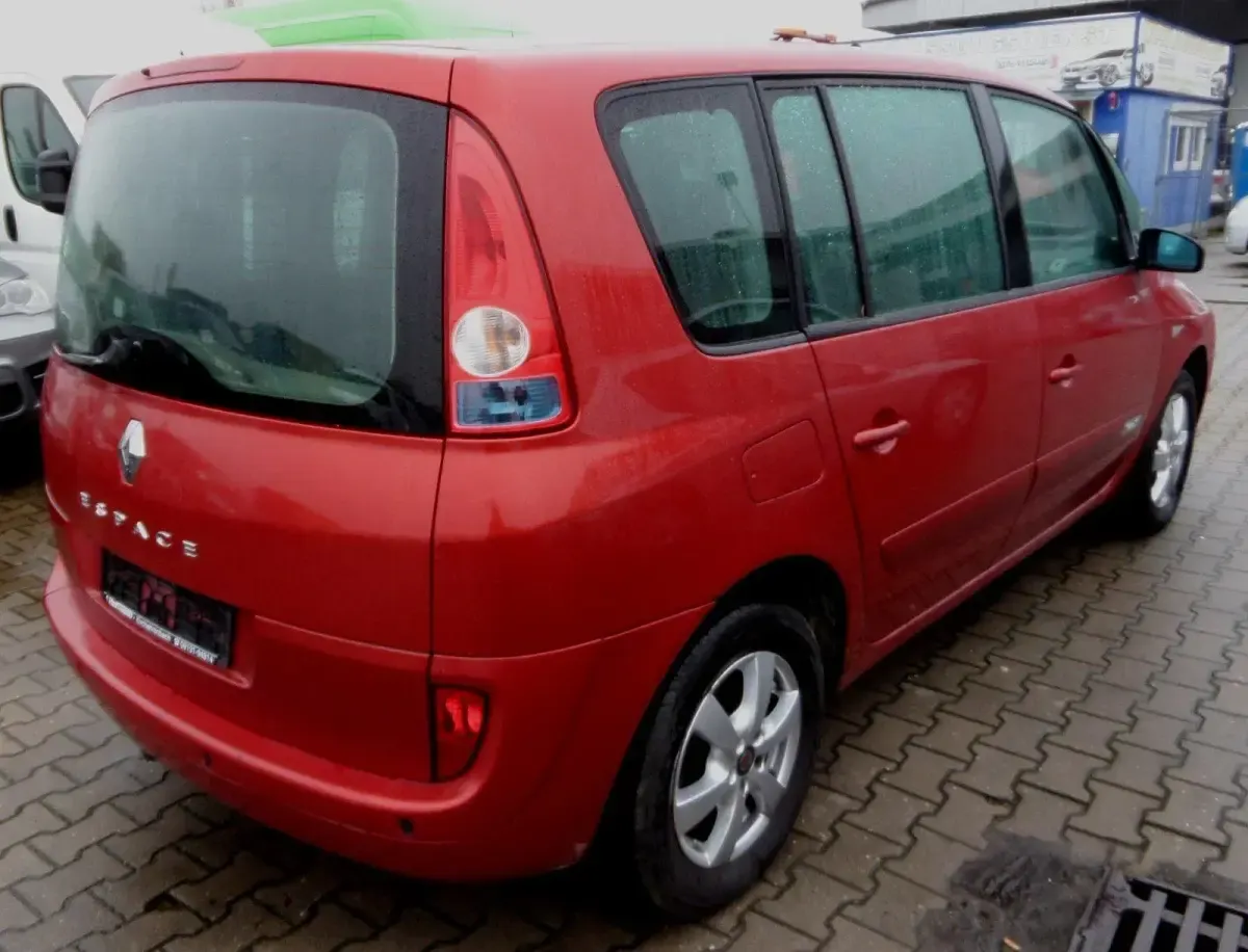Gebraucht Renault Espace Expression 120 PS (88 kW) 2005 Rot Van / Kleinbus