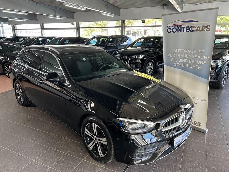 Obsidianschwarz Gebraucht 2022 Mercedes C220 Avantgarde Kombi | 29.700 € (Guter Preis) - Bild 1/4