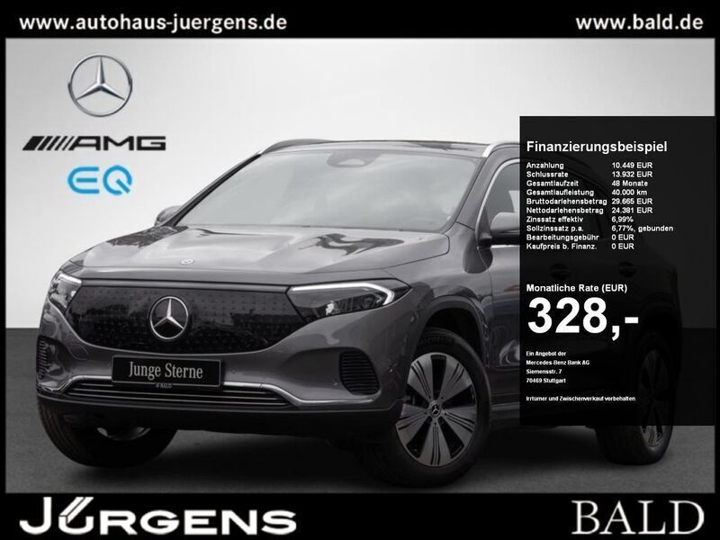 Mountain grey metallic Gebraucht 2023 Mercedes EQA250 Progressive SUV | 34.840 € (Etwas zu teuer) - Bild 1/4