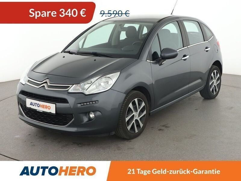 Grau Gebraucht 2016 Citroën C3 SELECTION Kleinwagen | 9.040 € (Etwas zu teuer) - Bild 1/3