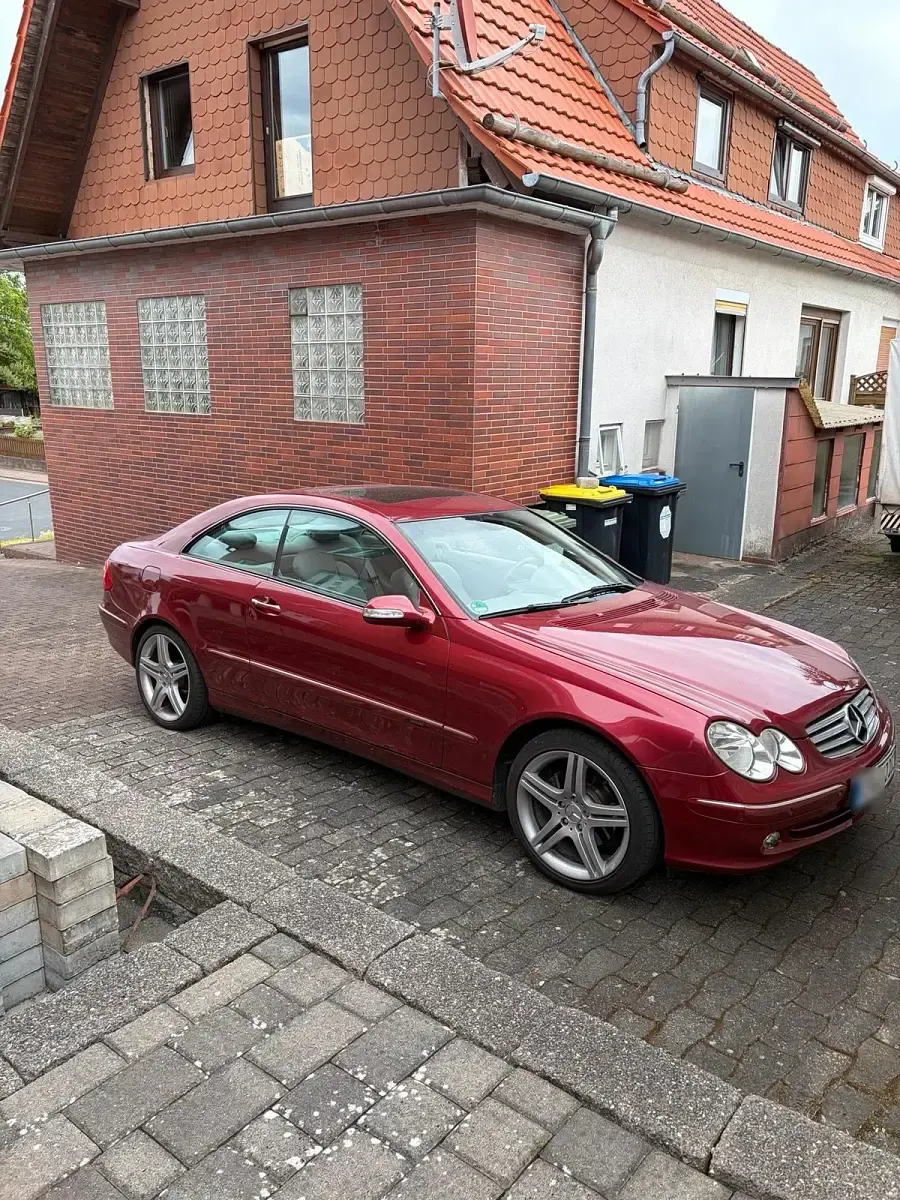 Gebraucht Mercedes CLK240 170 PS (125 kW) 2003 Rot Coupé