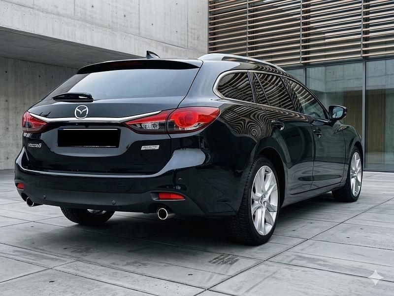 Gebraucht Mazda 6 Sports-Line 150 PS (110 kW) 2015 Schwarz Kombi