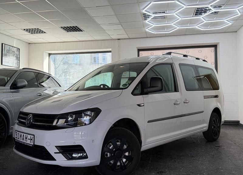 Gebraucht VW Caddy Maxi 102 PS (75 kW) 2018 Weiß Van / Kleinbus