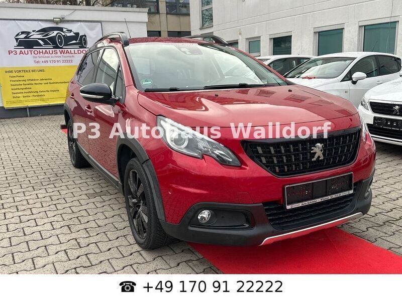 Rot Gebraucht 2018 Peugeot 2008 Allure SUV | 12.790 € (Fairer Preis) - Bild 1/4