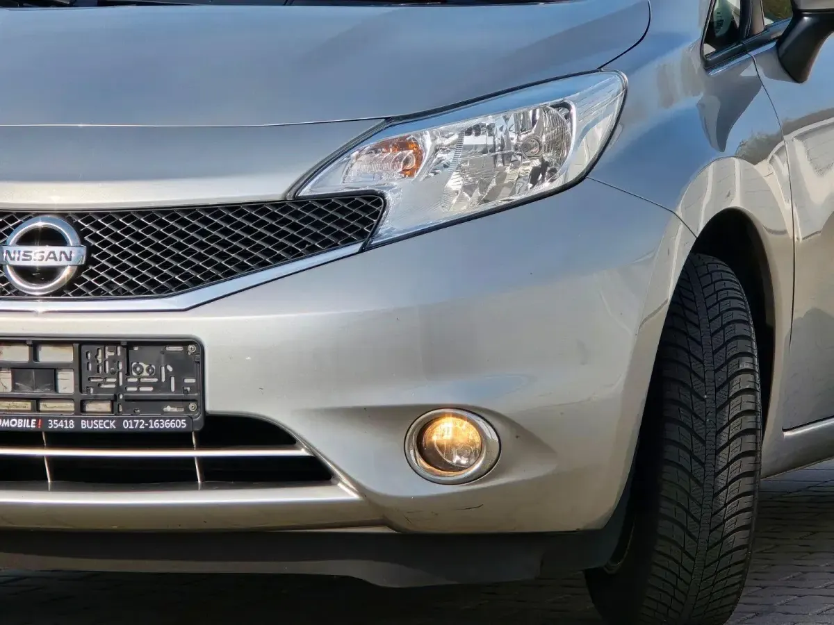Usata Nissan Note Acenta 80 CV (58 kW) 2014 Argento Utilitaria