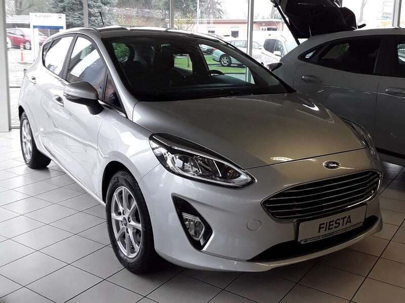 Polarsilber metallic Gebraucht 2021 Ford Fiesta Titanium Kleinwagen | 12.250 € (Superpreis) - Bild 1/4