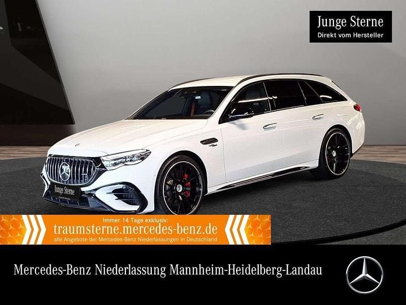 Manufaktur opalithweiß bright Gebraucht 2024 Mercedes E53 AMG AMG Kombi | 93.990 € - Bild 1/3