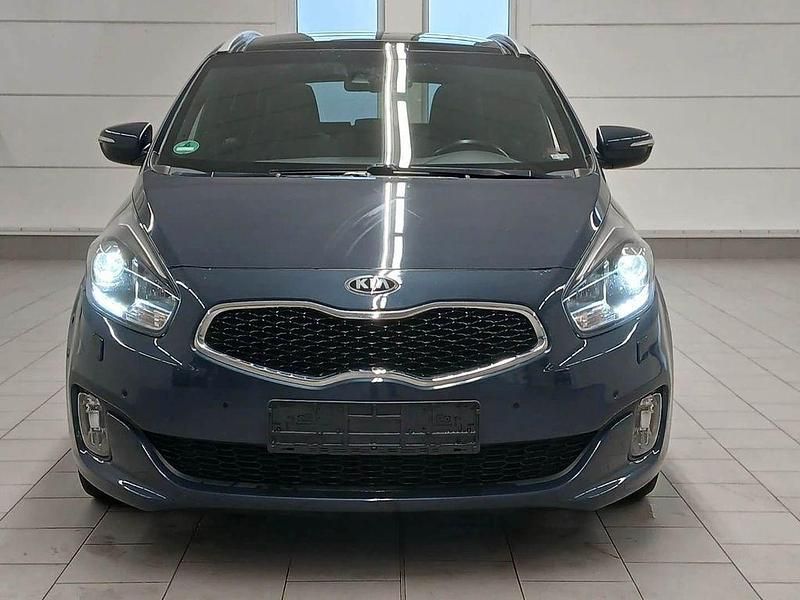Gebraucht Kia Carens 141 PS (103 kW) 2016 Blau Van / Kleinbus