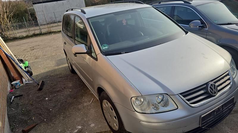 Gebraucht VW Touran 105 PS (77 kW) 2006 Silber Van / Kleinbus