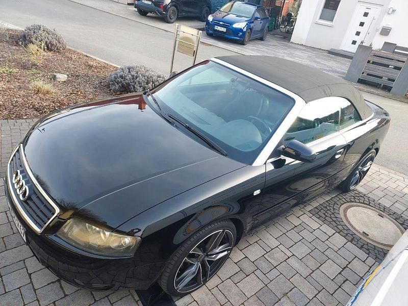 Gebraucht Audi A4 Cabriolet S-Line 163 PS (119 kW) 2003 Schwarz Cabrio