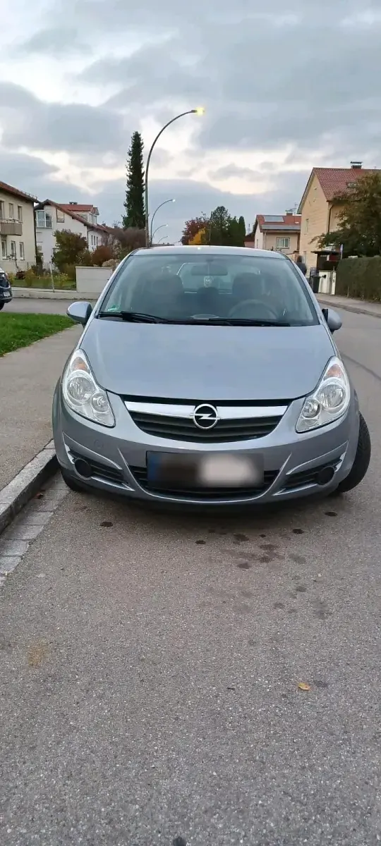 Gebraucht Opel Corsa 60 PS (44 kW) 2009 Blau Kleinwagen