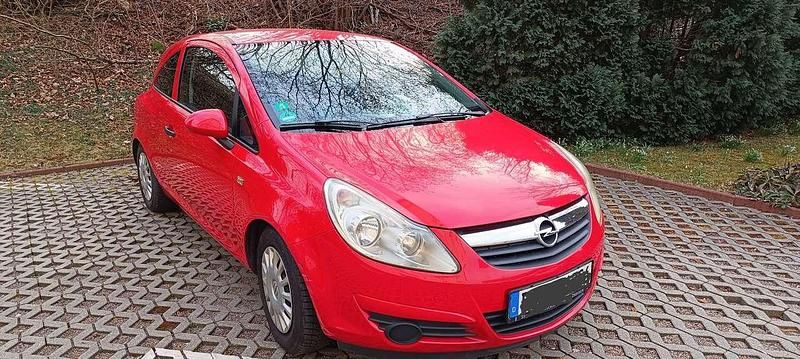 Gebraucht Opel Corsa Edition 80 PS (58 kW) 2009 Rot Limousine