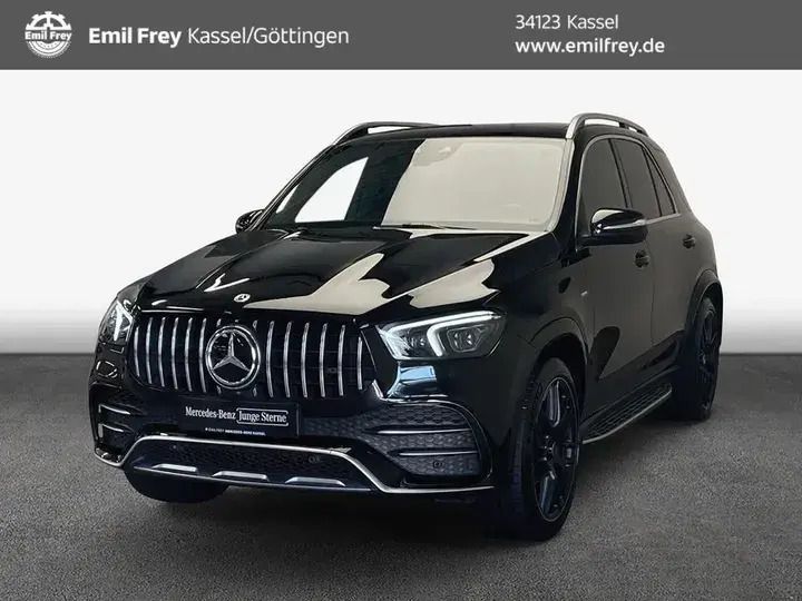 Obsidianschwarz metallic Gebraucht 2022 Mercedes GLE53 AMG AMG SUV | 77.300 € (Fairer Preis) - Bild 1/4