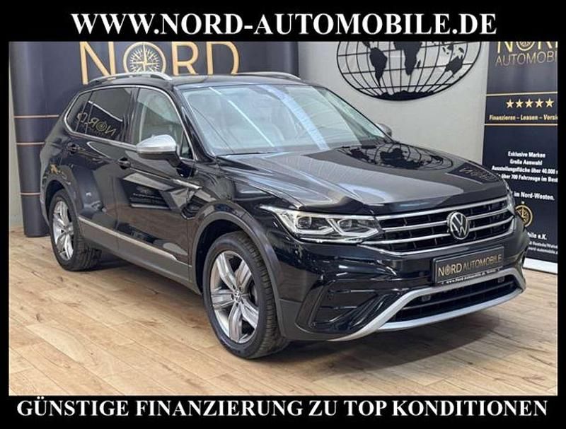 Gebraucht VW Tiguan Allspace Elegance 150 PS (110 kW) 2022 Deep black perleffek (metallic) SUV