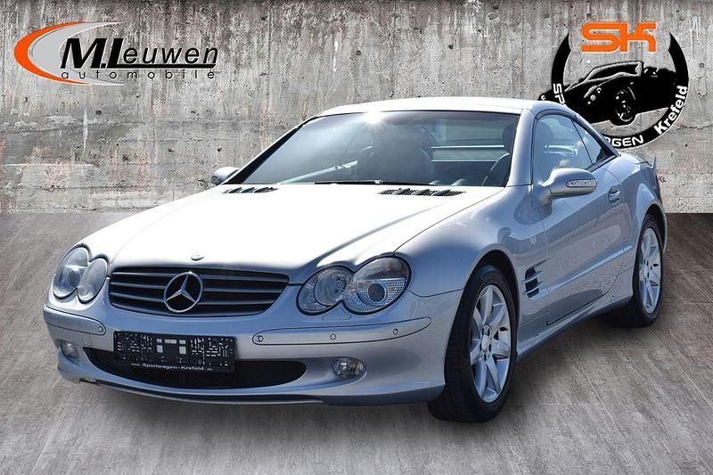 Gebraucht Mercedes SL500 306 PS (225 kW) 2002 Silber Cabrio