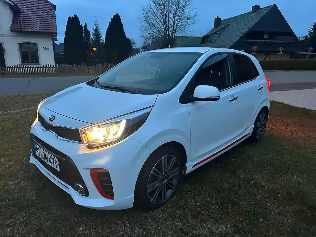 Gebraucht Kia Picanto GT-Line 84 PS (61 kW) 2018 Weiß Kleinwagen